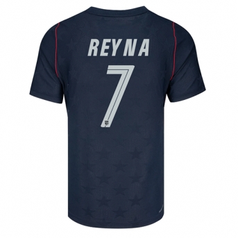 Billige Fotballdrakt Forente stater Giovanni Reyna #7 Replika Bortedrakt VM 2026 Kortermet